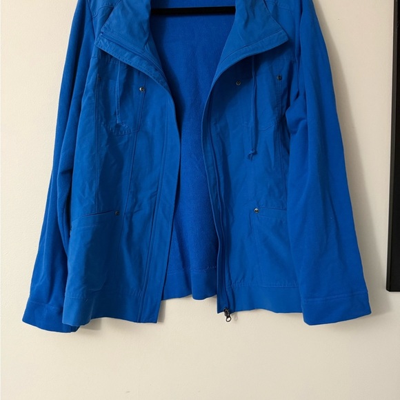 Croft & Barrow Vibrant Blue Utility Jacket, size XL, VGUC - Picture 4 of 5